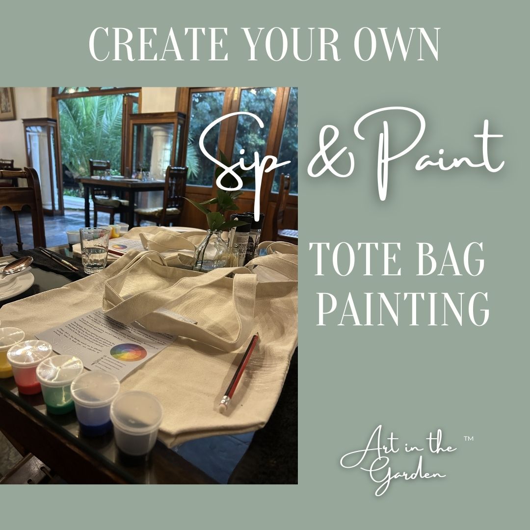 Pre-Order Set 4: Tote Bag | Tote Bag Sip & Paint Set